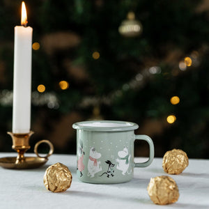 Muurla Enamel Moomin Mug 2.5cl - Festive Spirit