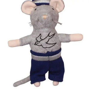 Sam & Julia Plush Mouse 13cm - Grandpa Sailor