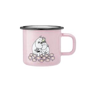 Muurla Enamel Moomin Mug 3.7dl - Together Pink