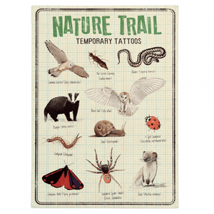 Nature Trail - Temporary Tattoos