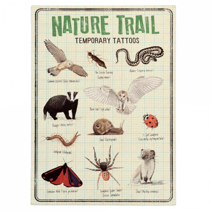 Nature Trail - Temporary Tattoos