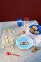 Load image into Gallery viewer, Rice DK - Melamine Side Plate - Snoopy Soft Blue

