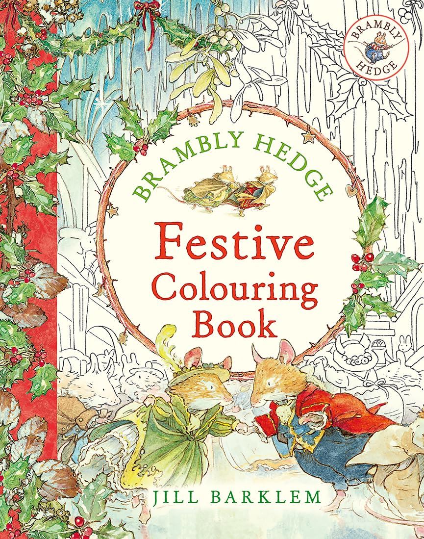Brambly Hedge Festive Colouring Book