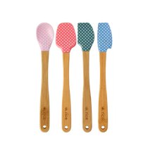 Load image into Gallery viewer, Rice DK Set Of 4 Small Silicone Spatulas - Polka Dot
