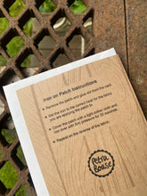 Load image into Gallery viewer, Iron On Patch Card  Radish -  by Petra Boase
