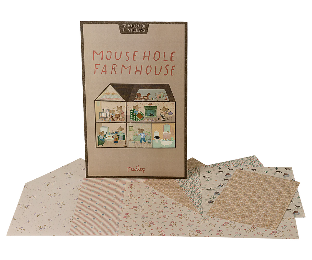 Maileg - Wallpaper For Mouse Hole Farmhouse
