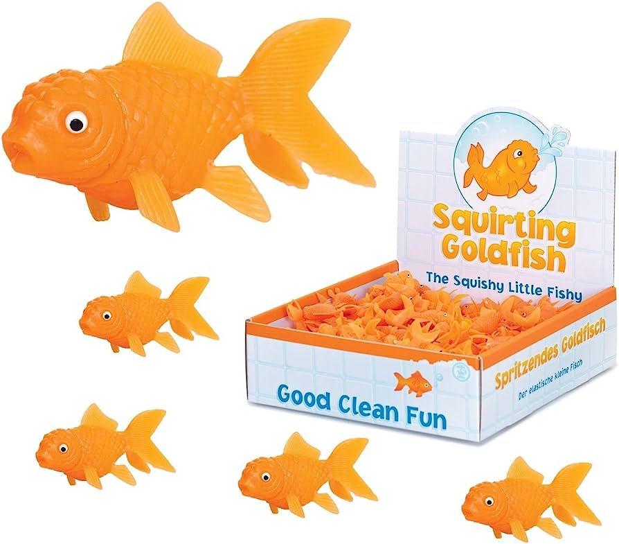 Squirting Goldfish