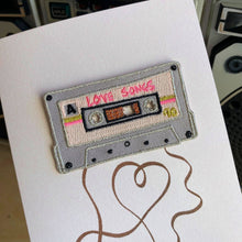 Load image into Gallery viewer, Patch Cards  Love Songs Mix Tape
