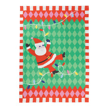 Load image into Gallery viewer, 2 Santa Christmas Tea Towels by Talking Tables

