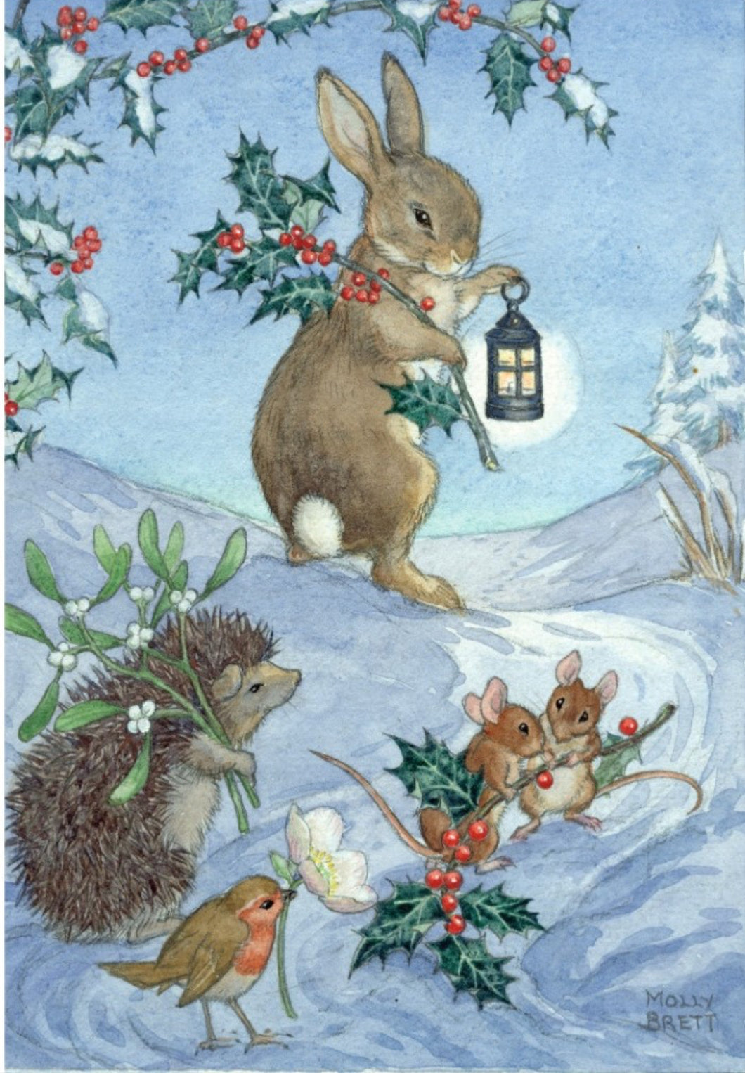 The Porch Fairies Christmas Card - Christmas Animals