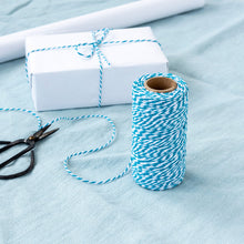 Load image into Gallery viewer, Blue &amp; White Bakers Twine
