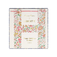 Load image into Gallery viewer, Meri Meri Liberty Print Garland - Happy Birthday
