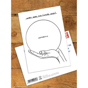 David Shrigley Postcard - Arthritis