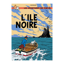 Load image into Gallery viewer, Tintin Poster - L’Ile Noir - The Black Island
