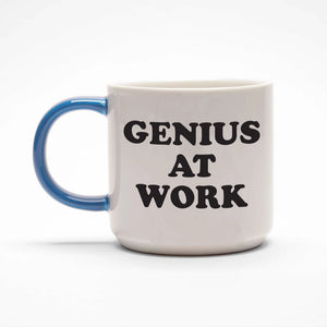 Peanuts Genius At Work Mug by Magpie