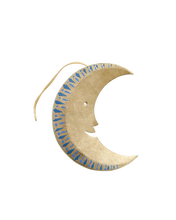 Load image into Gallery viewer, East End Press Board Decoration -  Golden Man On The Moon
