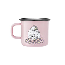 Load image into Gallery viewer, Muurla Enamel Moomin Mug 3.7dl - Together Pink
