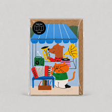 Load image into Gallery viewer, Independent Street Big Concertina Card by Isa Pirracas
