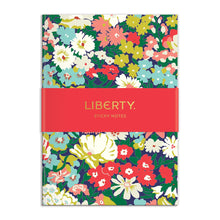 Load image into Gallery viewer, Liberty Floral Sticky Notes in Hardcover Book
