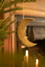 Load image into Gallery viewer, East End Press Board Decoration - Shimmering Man On The Moon
