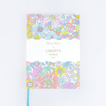 Load image into Gallery viewer, Meri Meri x Liberty Rainbow Garden Softcover Notebook

