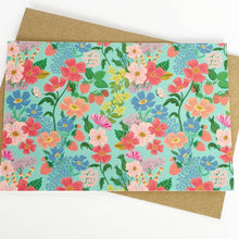 Load image into Gallery viewer, Green Cards - Summer Flowers
