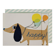 Load image into Gallery viewer, Meri Meri Birthday Card - Sausage Dog
