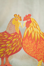 Load image into Gallery viewer, East End Press Concertina Paper  Garland - Chickens
