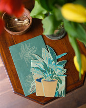 Load image into Gallery viewer, East End Press C5 Greeting Card - Concertina Plant Pot
