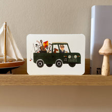 Load image into Gallery viewer, Oldfield Design Co Greetings Card - 
Dad&#39;s Land Rover
