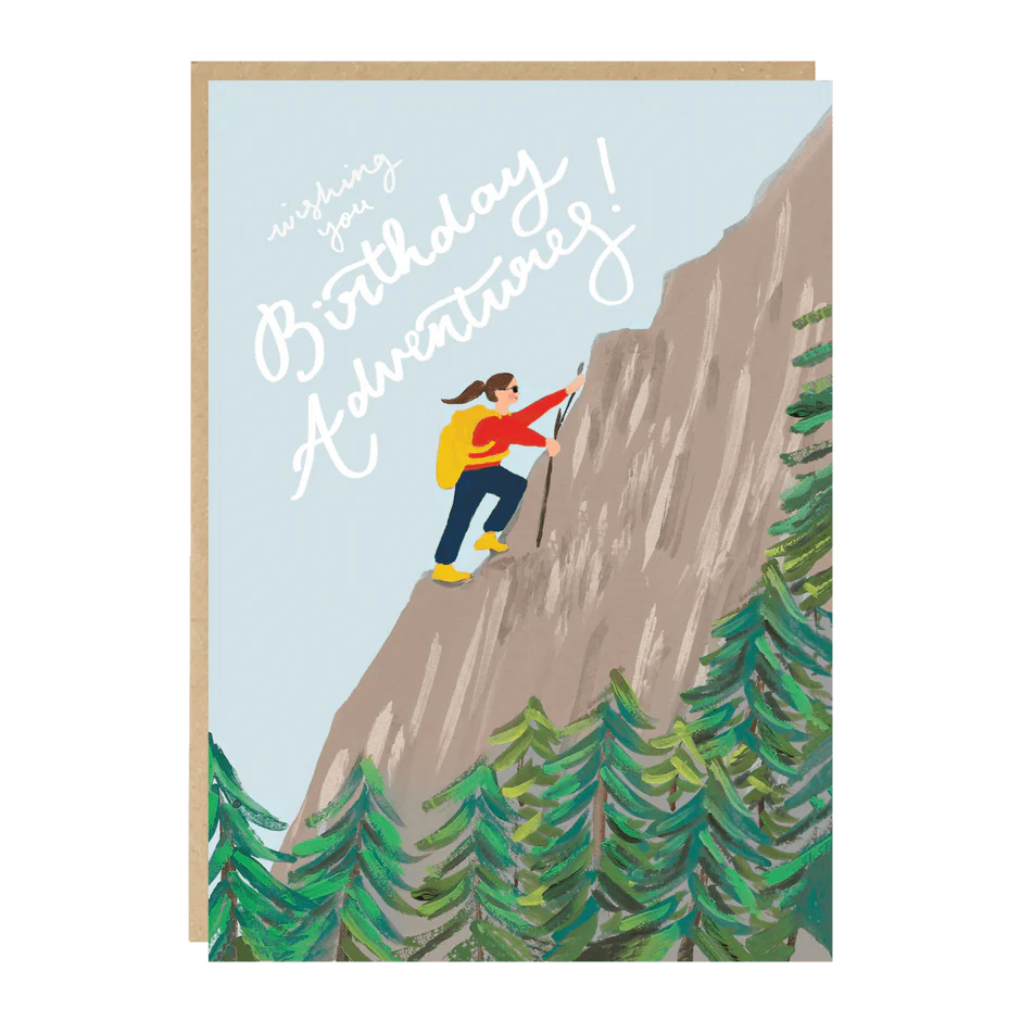 Jade Fisher Greetings Card - Birthday Adventures