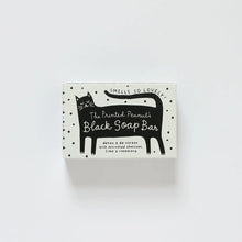 Load image into Gallery viewer, The Printed Peanut Soap - Black Cat Charcoal
