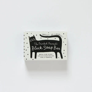 The Printed Peanut Soap - Black Cat Charcoal