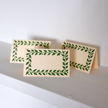 Load image into Gallery viewer, Pack Of 12 Place Cards - Pea Green by Cambridge Imprint
