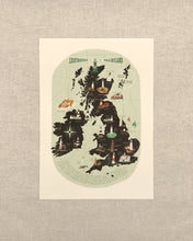 Load image into Gallery viewer, Oldfield Design Print A3 - Lighthouses of the United Kingdom and Ireland
