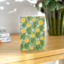 Load image into Gallery viewer, Maz Leyden Greeting Card - Green Wildflowers
