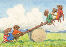 Load image into Gallery viewer, The See-saw - Margaret Tempest Postcard
