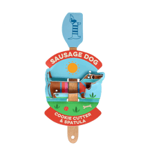 Load image into Gallery viewer, Cookie Cutter &amp; Spatula - Sausage Dog
