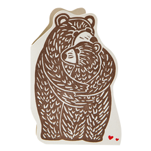 Load image into Gallery viewer, Cut-Out - Greeting Card - Bear Hug
