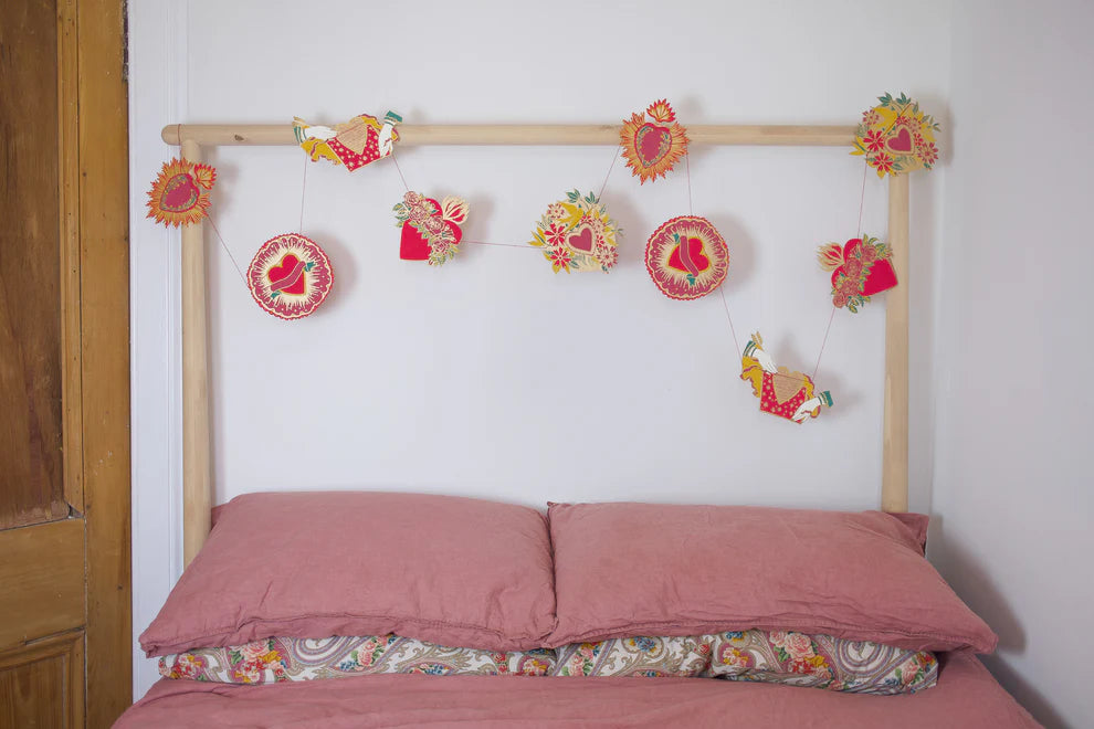 East End Press Paper Garland - Hearts