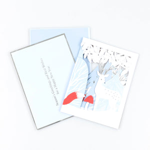 Meri Meri Concertina Christmas Card - Winter Wonderland