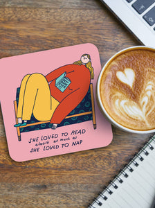 Love To Nap Coaster by Majasbok