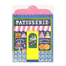 Load image into Gallery viewer, Die Cut Card - Patisserie Shop

