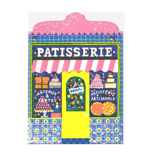 Die Cut Card - Patisserie Shop