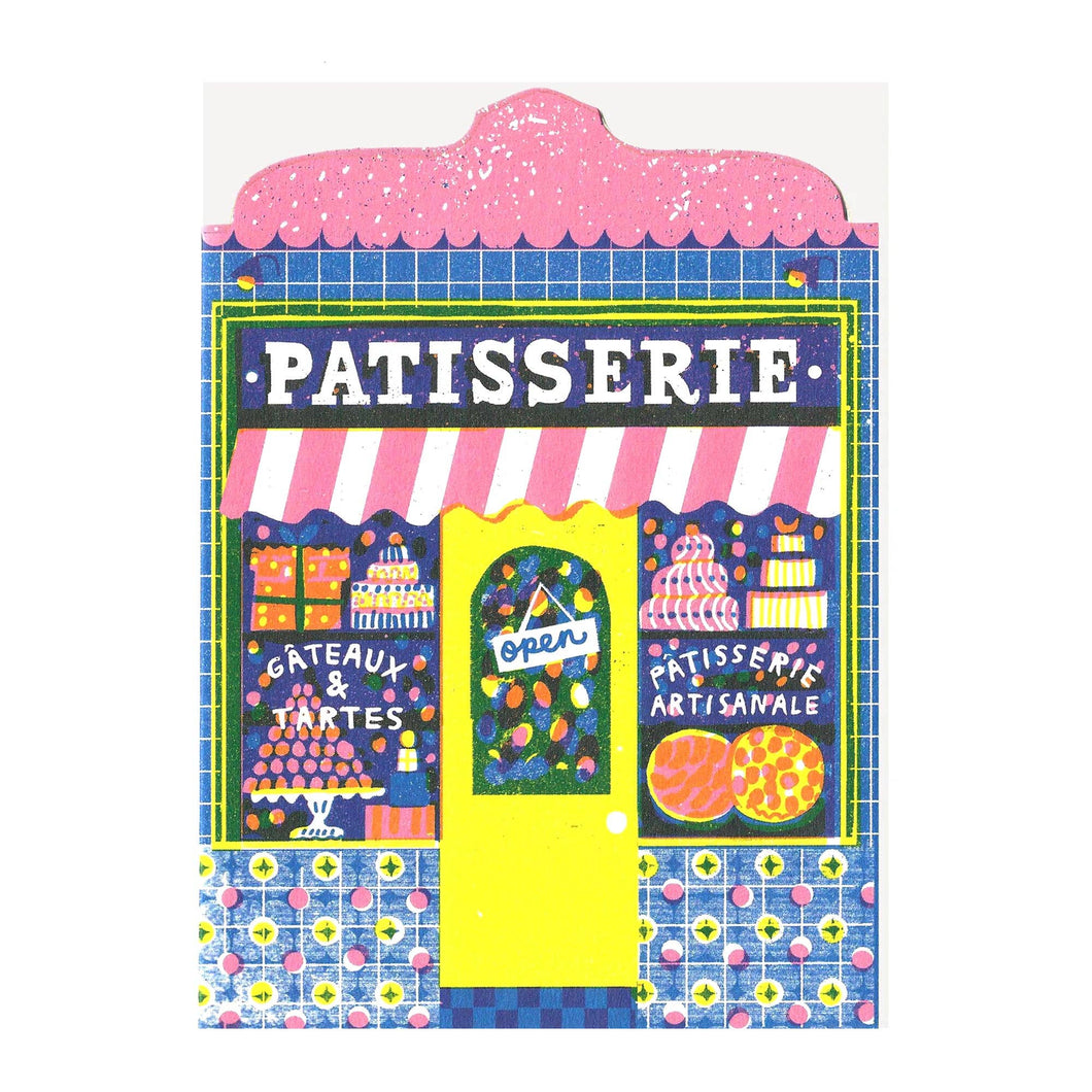 Die Cut Card - Patisserie Shop