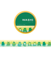 Load image into Gallery viewer, Frogs Washi Tape

