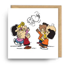 Load image into Gallery viewer, Square Greeting Card Snoopy Peanuts - Bumps
