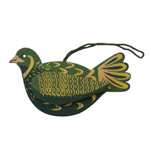 East End Press Board Decoration - Partridge Green