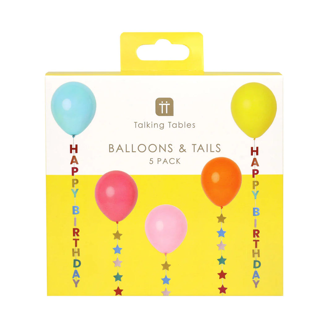 Talking Tables Balloons & Tails Pack Of 5