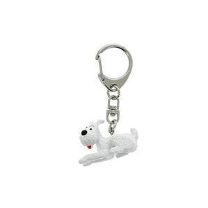 Tintin Keyring, Snowy Lying